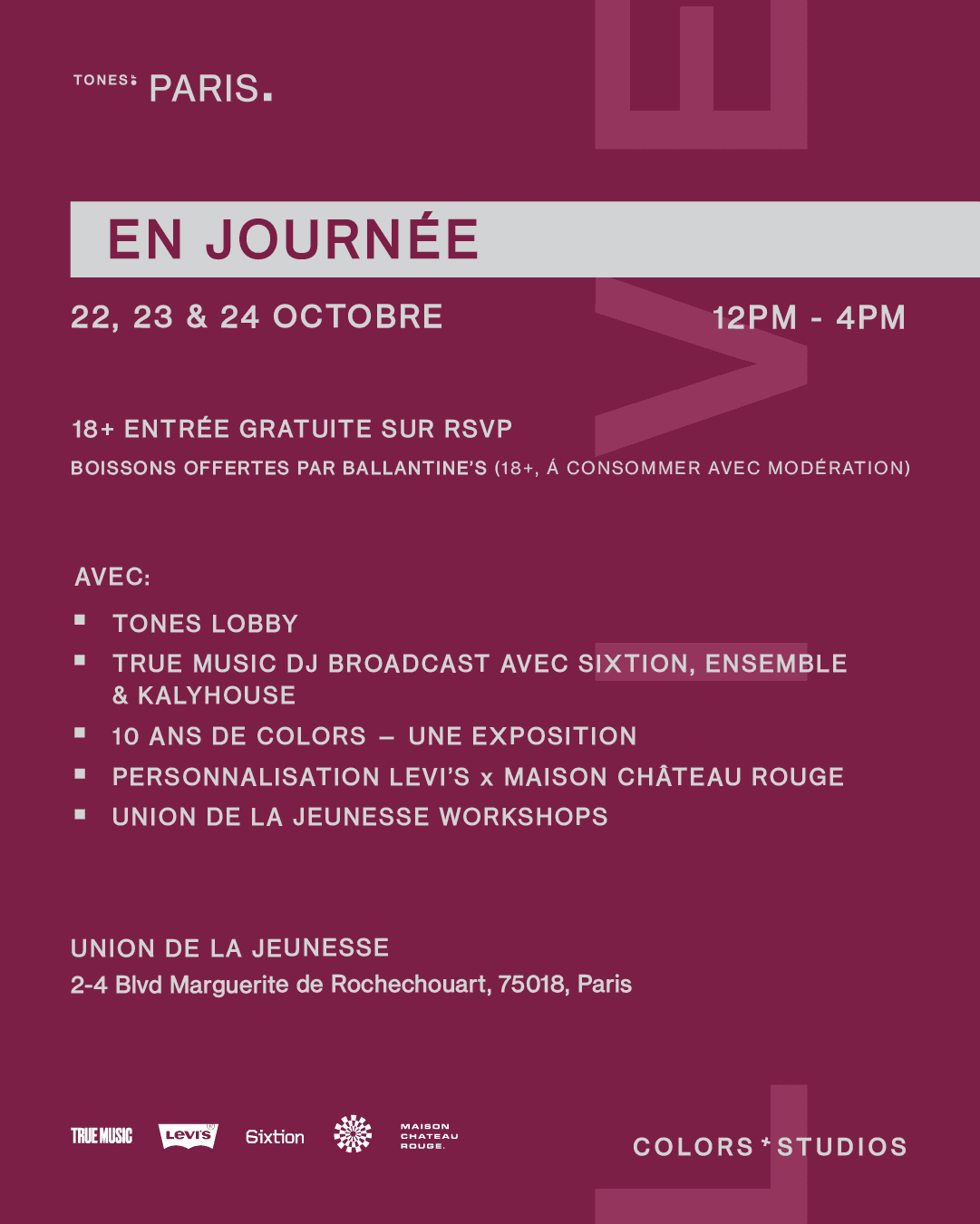 Affiche de TONES of Paris - En Journée