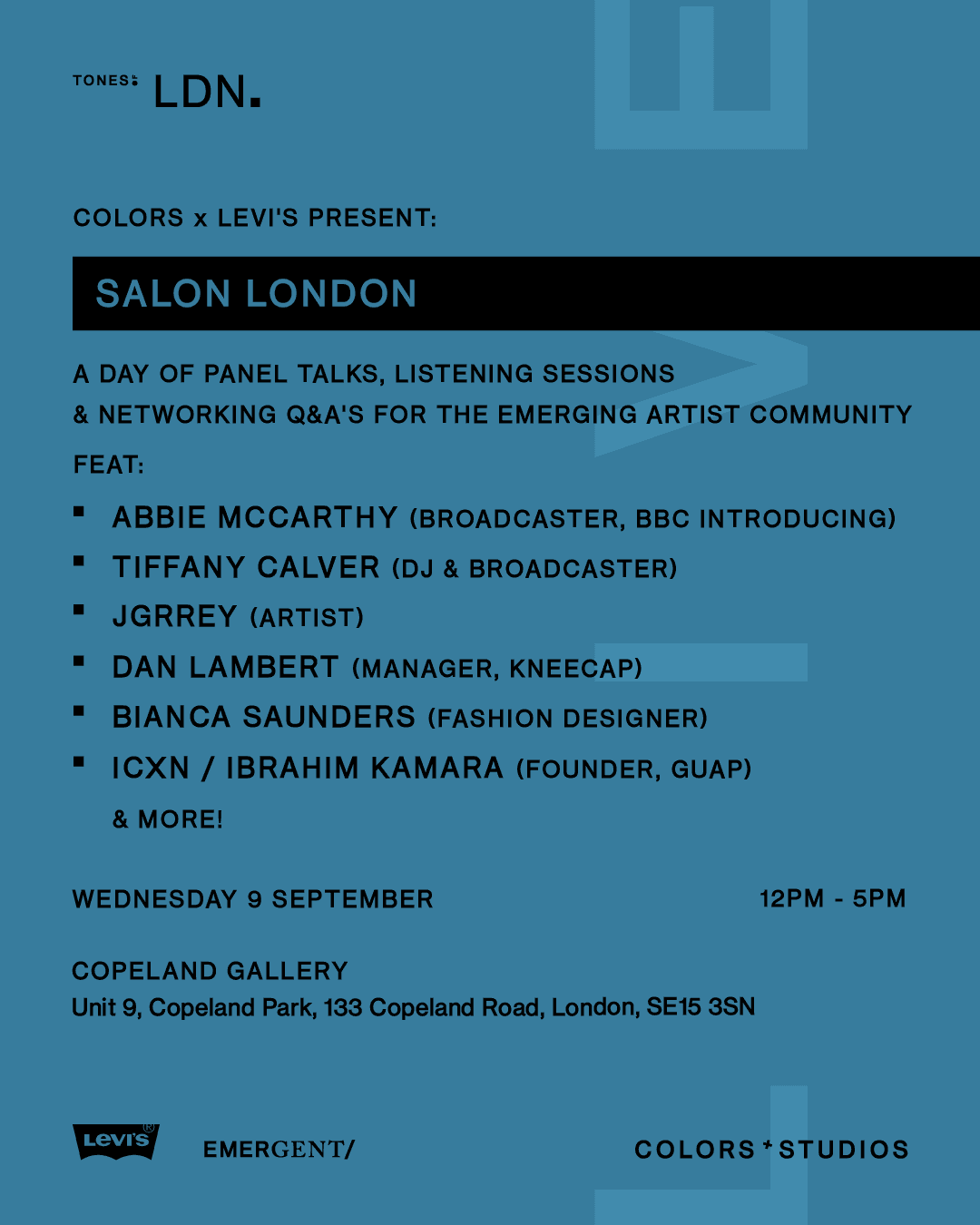 Poster for COLORS & Levi's Presents: Salon London